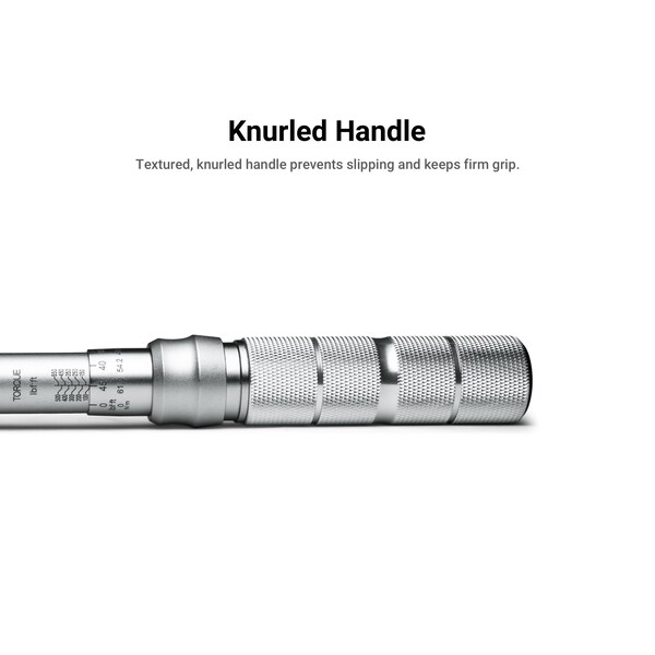 Capri Tools 3/4 in Drive 80 to 400 ft. lbs. Industrial Torque Wrench - CP31203-400FL