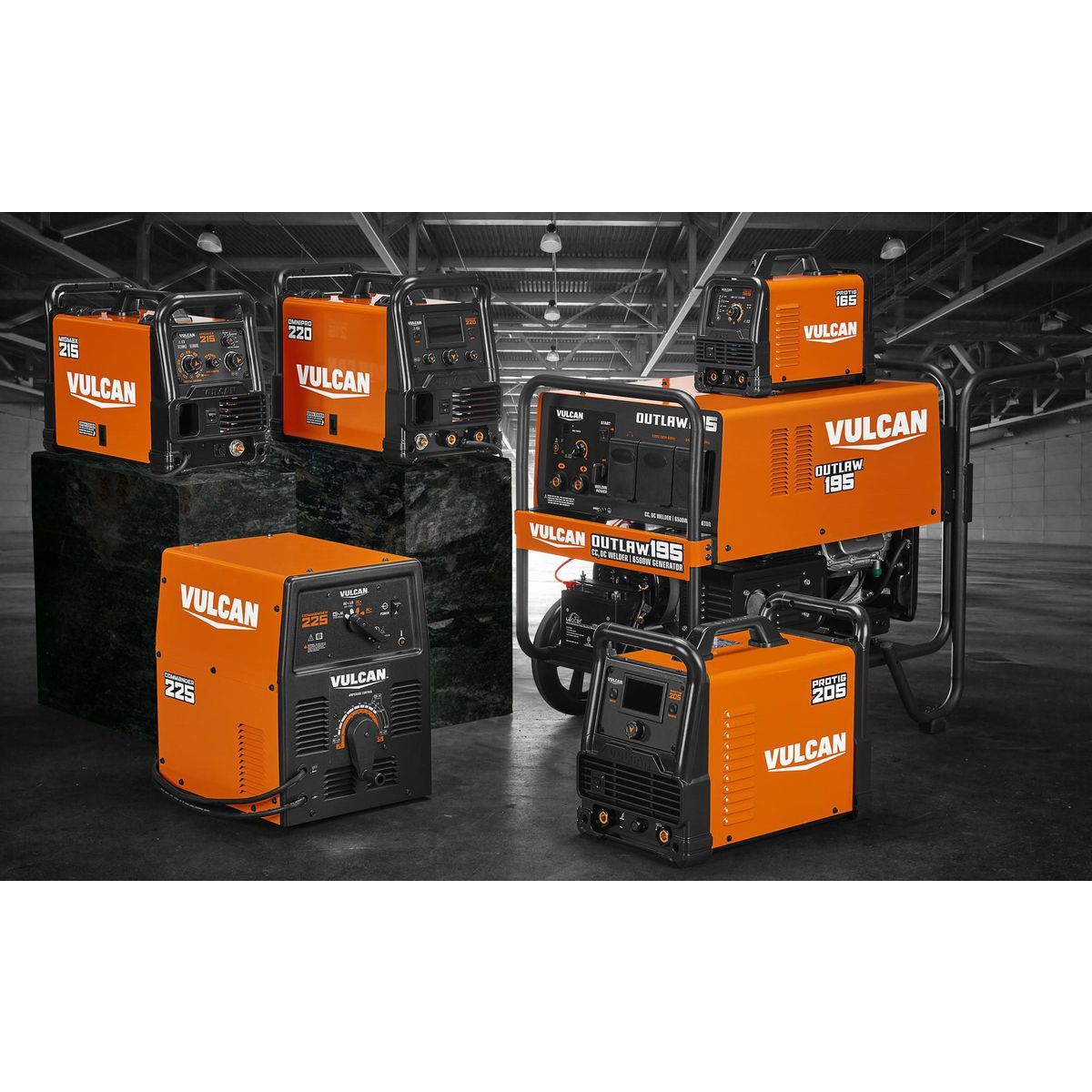 Soldador industrial Vulcan MIGMax™ 215 con entrada de 120/240V - 57813