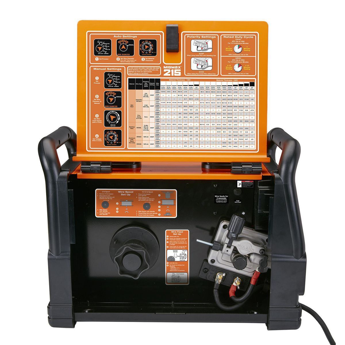 Soldador industrial Vulcan MIGMax™ 215 con entrada de 120/240V - 57813