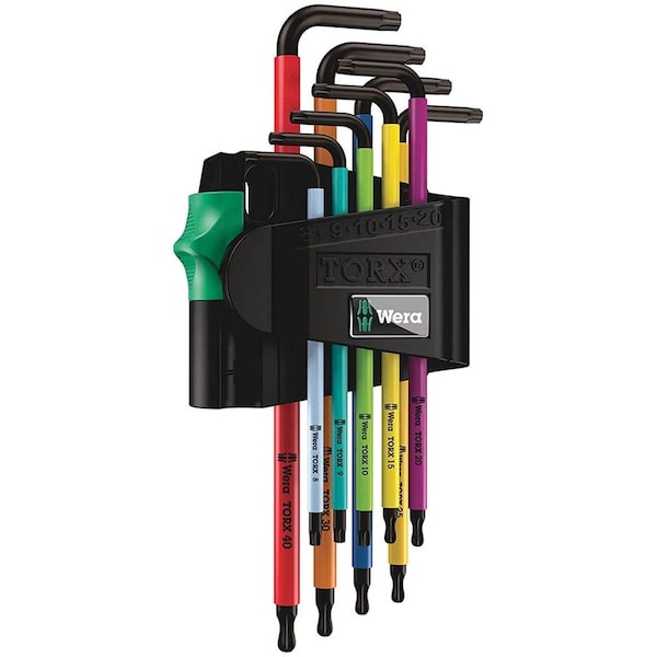 Posdatas 5073599001 Torx L-Key Wrench Set - 9 Piece - PO3964513