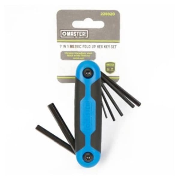 Homestead 7-in-1 Metric Hex Key Set, Plastic - HO3848533