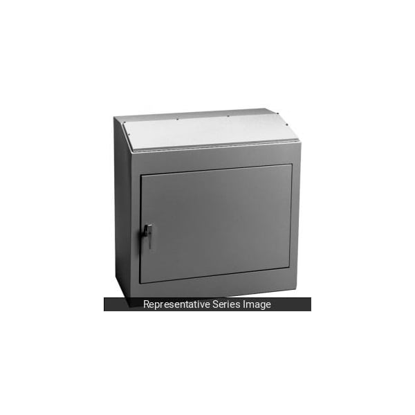 Hammond Steel Electrical Enclosures, 24 in H, 40 in D, 20 in W, NEMA 12, Flush - 1472-24