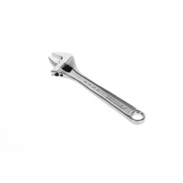 Gedore Adjustable Wrench, 10", Chrome - 60 CP 10