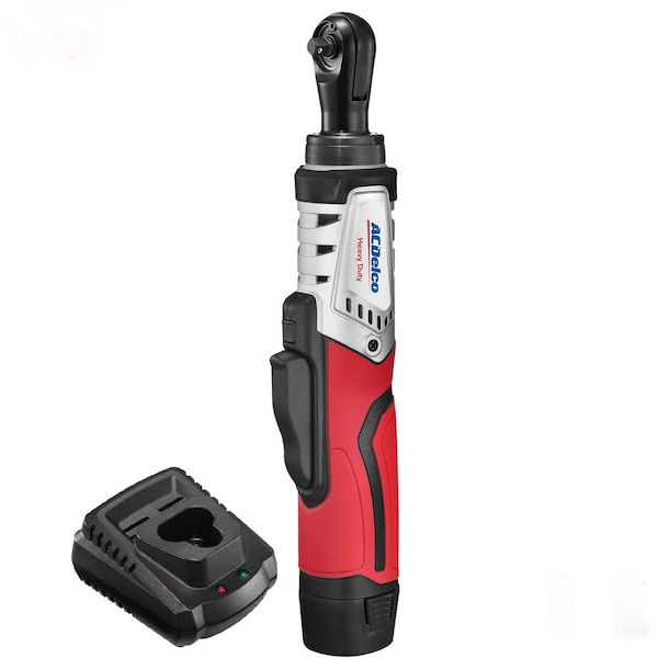 Acdelco G12 12V 1/4" BLDC Ratchet Wrench 45 Ft-lbs Max, 1-Battery Kit - ARW1210-2P