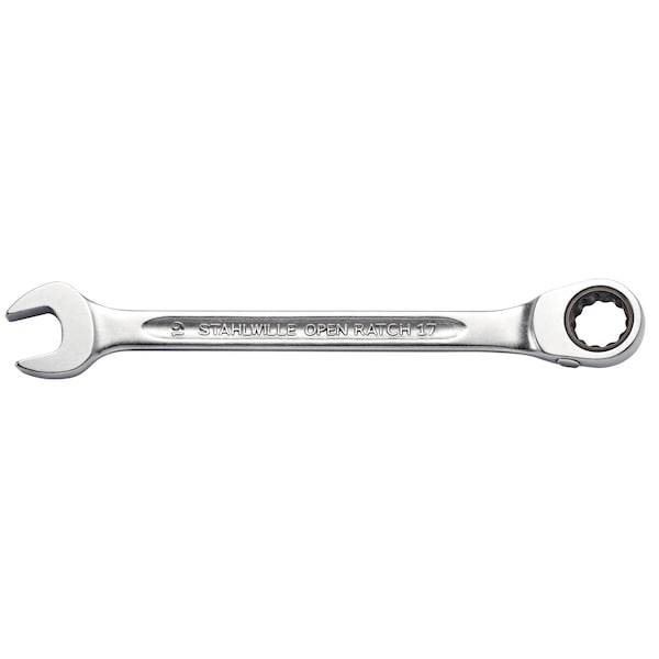 Stahlwille Tools Combination ratcheting Wrench OPEN-RATCH Size 10 mm L.158 mm - 41171010