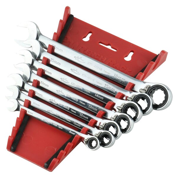 K-Tool International Metric Combo Wrench Set, 8-18mm, 7 pcs. - KTI-45602