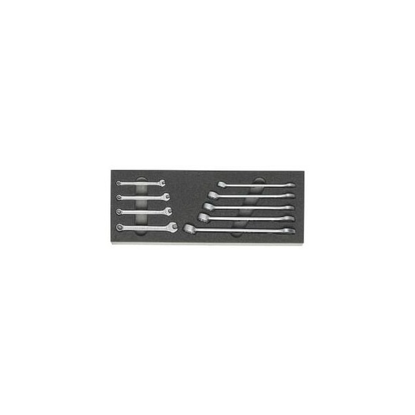 Garant 9 Pc Combination Wrench Set in Foam, 5.5 mm to 19 mm - 952325 9