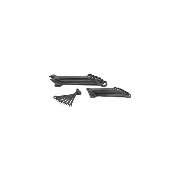Holex Combination Wrench Set, 19 Pc, 5.5 mm to 24 mm - 613910 19