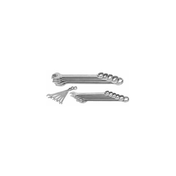 Holex Combination Wrench Set, 16 Pc, 5.5 mm to 34 mm - 613960 16