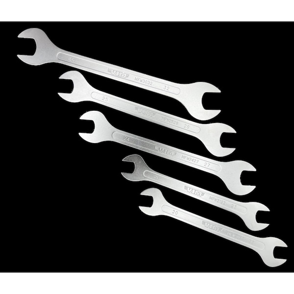 Homecare Products 5 Piece Metric Large Flat Wrench Extension Set - HO3545739