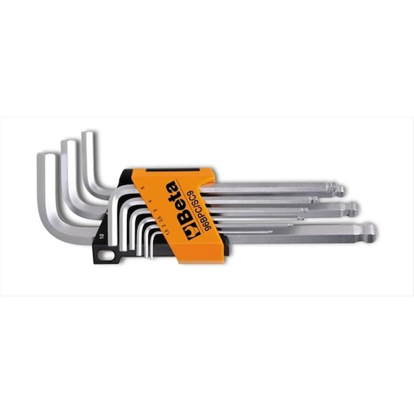 Gizmo 96BPC-SC9 Ball Head Wrenches with Display- Set of 9 - GI3693470