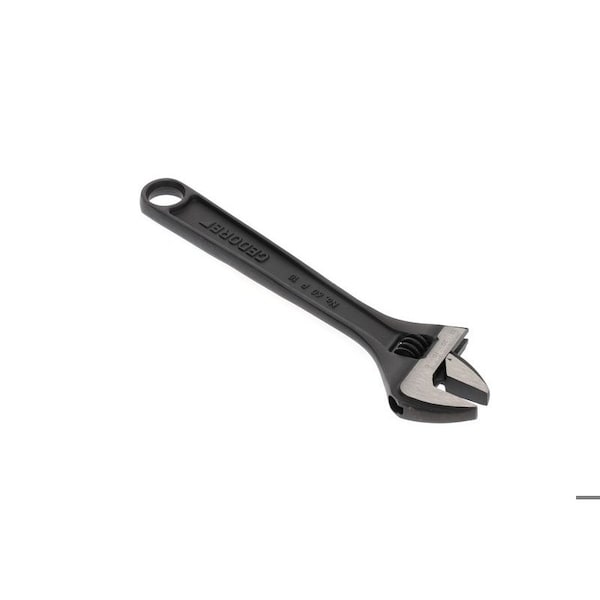 Gedore Adjustable Wrench, 10", Black Finish, Material: Chrome Vanadium Steel - 60 P 10