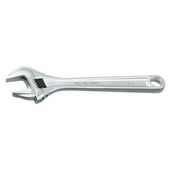 Gedore Adjustable Wrench, 6", Chrome - 60 CP 6