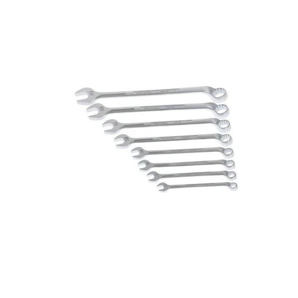 Gedore Combination Wrench Set, 8 pcs., 10-24mm, SAE or Metric: Metric - 1 B-08