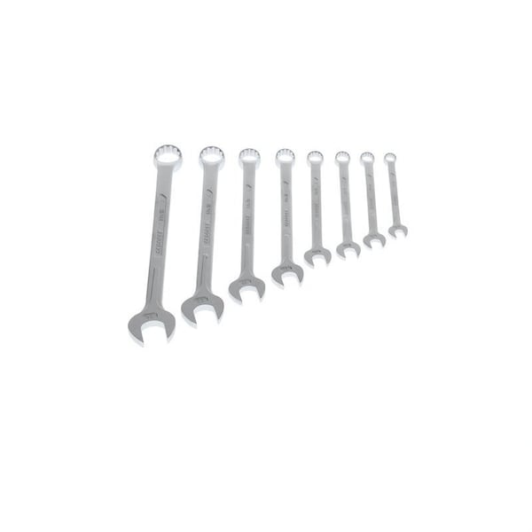 Gedore Combination Wrench Set, 8 pcs., 10-24mm, SAE or Metric: Metric - 1 B-08