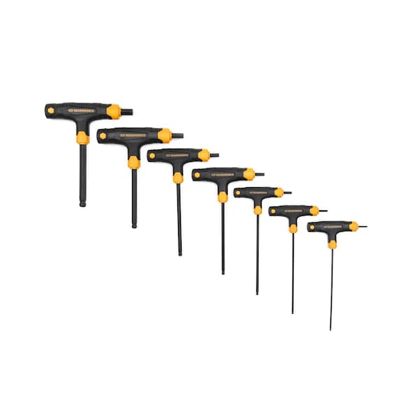 Gearwrench 7PC METRIC THANDLE BALL END HEX KEY SET - KDT83516