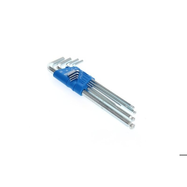 Gedore 8 Piece Metric L-Shape Hex Key Set, H 42 KEL-88 - H 42 KEL-88