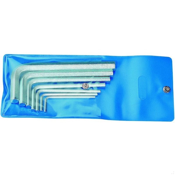 Gedore 9 Piece SAE L-Shape Hex Key Set, 42-09 A - 42-09 A