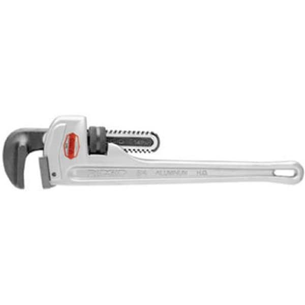 Ridgid Aluminum Straight Pipe Wrench - 18 in. Plumbing Wrench - RI56357
