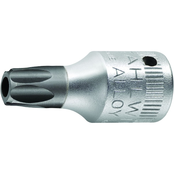 Stahlwille Tools 6, 3 mm (1/4") Screwdriver socket TORX T15 L.28 mm - 01351015