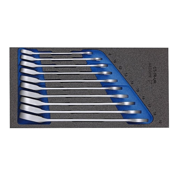 Gedore Combination Ratchet Wrench Set, Number of Pieces: 10 - 1500 CT1-7 UR