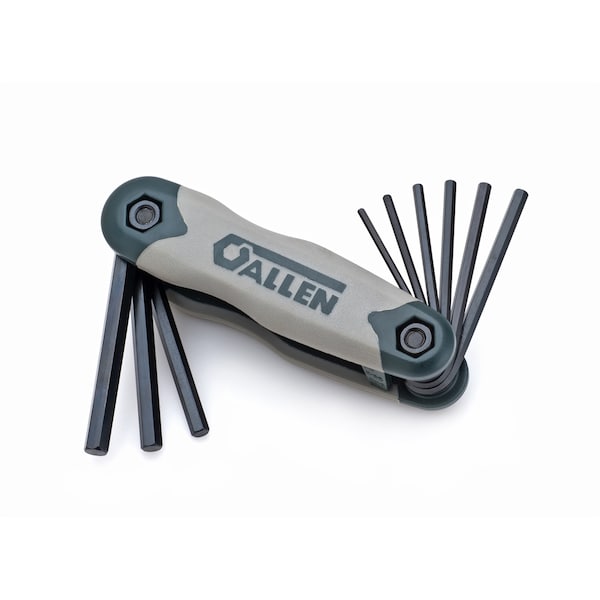 Gearwrench 9 Piece Dual Material Fold-up Inch Hex Key Set - 56624G