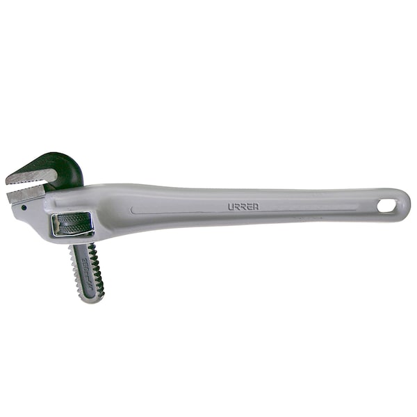 Urrea 18" L 2-1/2" Cap. Aluminum Alloy Offset Pipe Wrench - 818AO