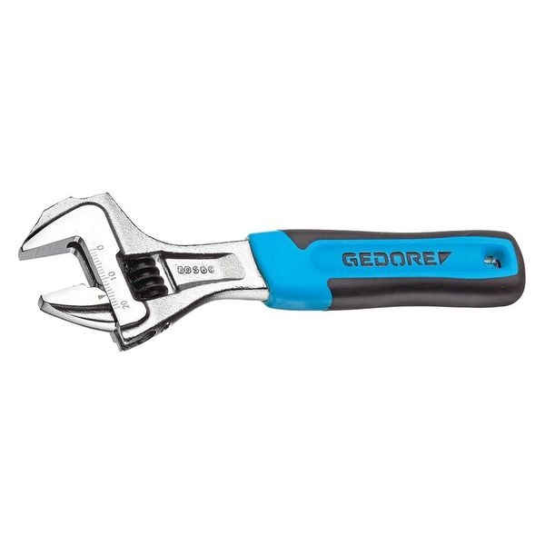 Gedore Adjustable Wrench 10", Black Finish, Material: Chrome Vanadium Steel - 60 S 10 JC