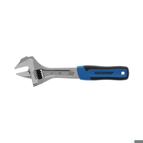 Gedore Adjustable Wrench 10", Black Finish, Material: Chrome Vanadium Steel - 60 S 10 JC