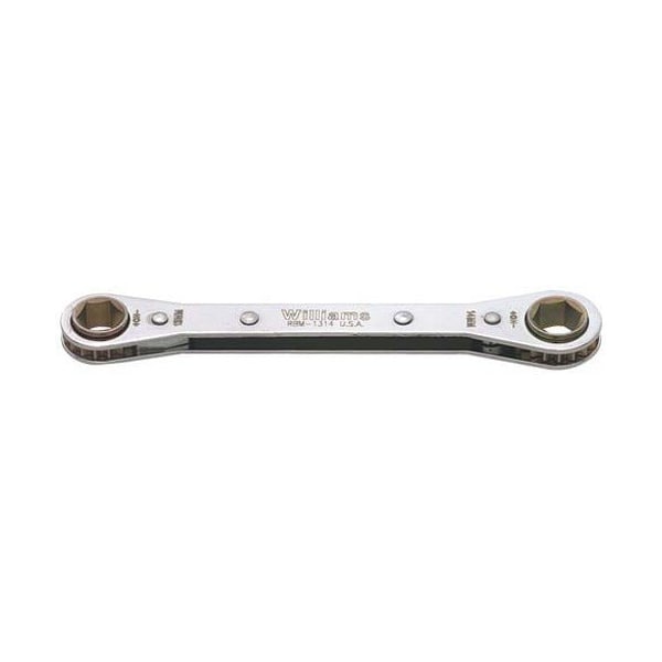 Williams Box End Wrench, 6-Point, 7 x 8 MM Opening, 4 1/2 Inch OAL - JHWRBM-0708