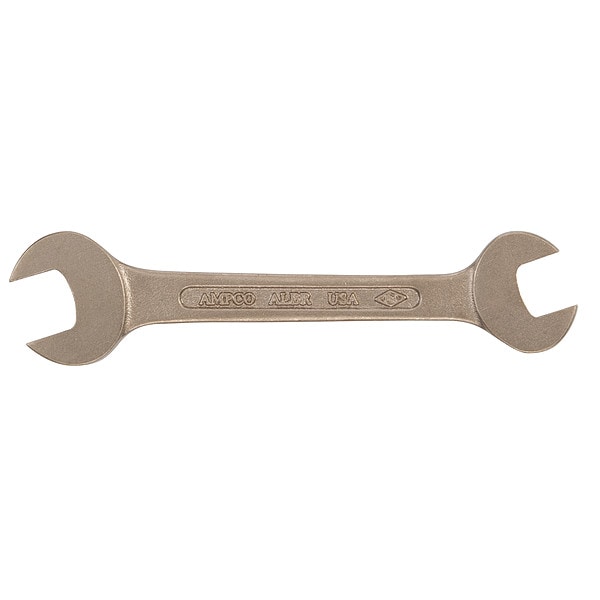 Ampco Safety Tools Nonsparking Open End Wrench, 10x12mm, 5 L - WO-10X12