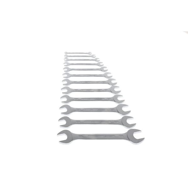 Gedore Wrench Set, Doubl Open End, 12 pcs., 6-32mm, SAE or Metric: Metric - 6-120