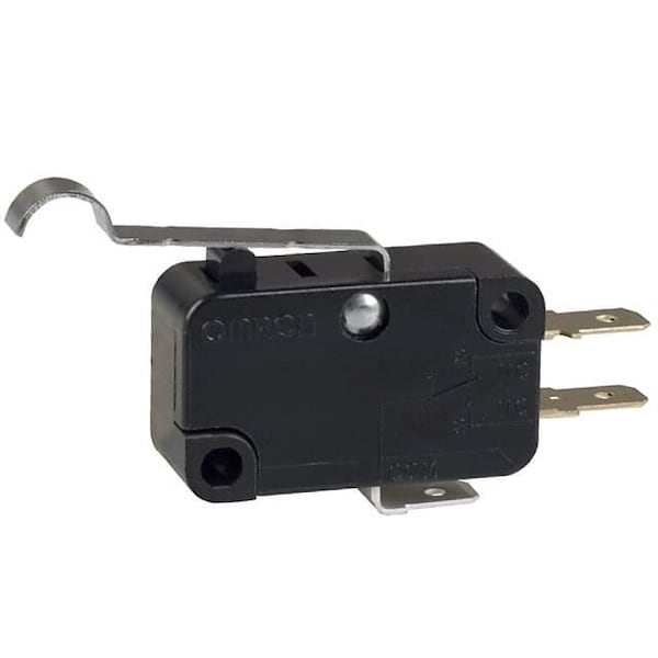 Interruptor de límite/acción rápida Omron, Spdt, Momentáneo, 15A, 8Vcd, 5.6mm, Terminal de conexión rápida, Simulado - V-15G4-1C25-K