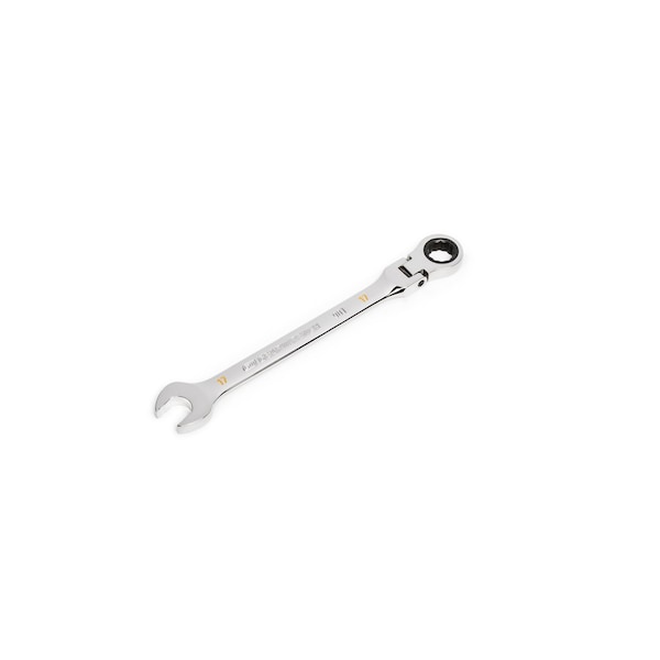 Gearwrench 17mm 90-Tooth 12 Point Flex Head Ratcheting Combination Wrench - 86717