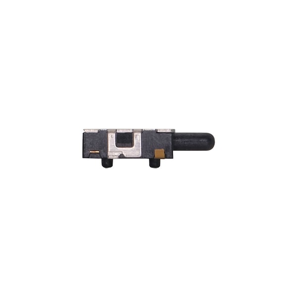 Componentes C&K Interruptor de acción rápida/limitador, Spst, momentáneo, 0.1A, 12Vdc, 2mm, terminal de soldadura, montaje en superficie a la derecha - SDS004