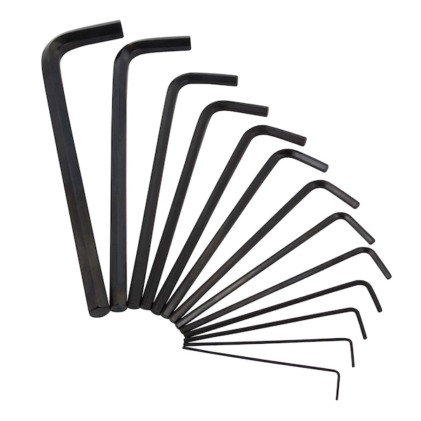 Steelman 13-Piece Long Arm Hex Key Wrench Set, Metric (MM) - 41937