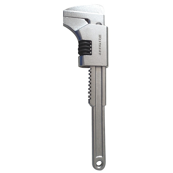 Westward 9 in L 2 1/3 in Cap. Alloy Steel Monkey Wrench - 39CG48