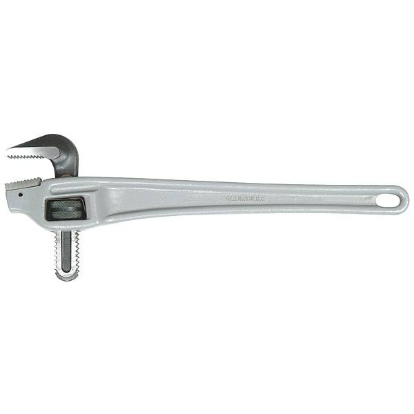 Westward 24 in L 3 in Cap. Aluminum Offset Pipe Wrench - 1XJZ9