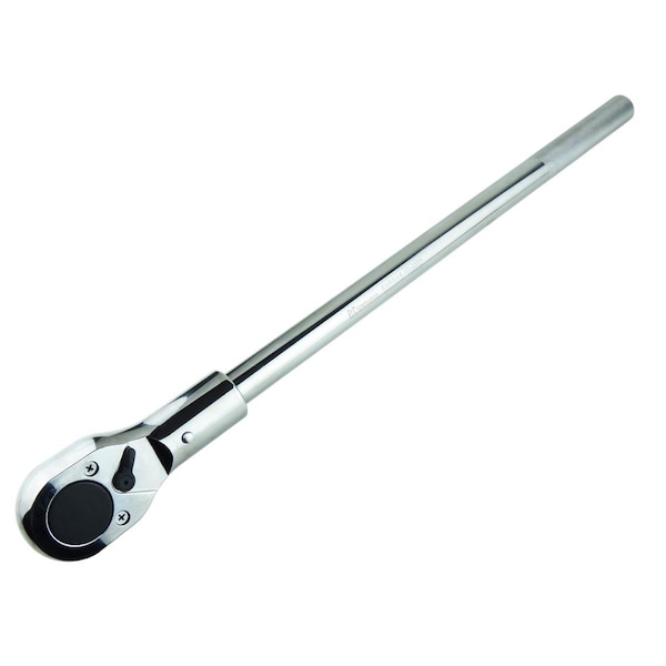 K-Tool International Reversible 26" Chrome Ratchet, 1" Drive - KTI25091