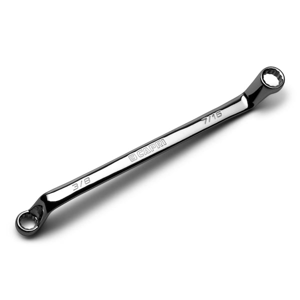 Capri Tools 3/8 x 7/16 in. 75-Degree Deep Offset Double Box End Wrench - CP11950-38716