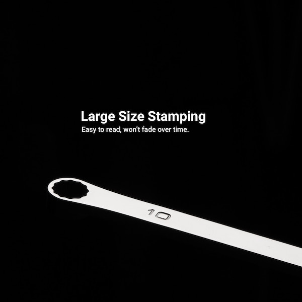 Capri Tools 1/4 in x 5/16 in 0-Degree Offset Extra-Long Box End Wrench - CP11800-14516