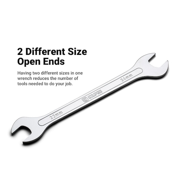 Capri Tools 30 mm x 32 mm Super-Thin Open End Wrench, Metric - CP11850-3032