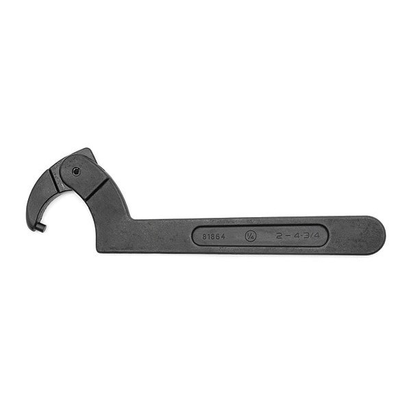 Gearwrench 2" to 4-3/4" Adjustable Pin Black Oxide Spanner Wrench 1/4" Pin - 81864