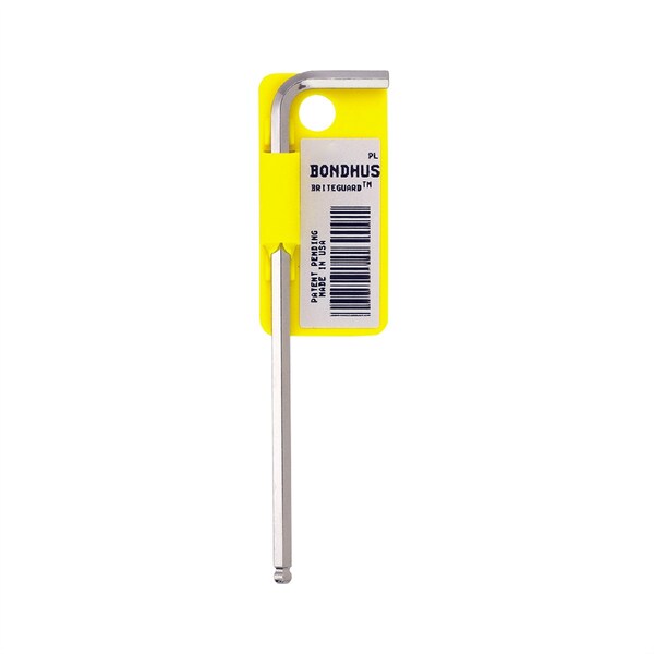 Bondhus Ball End Hex Key Wrench, 1/8" - BND15707