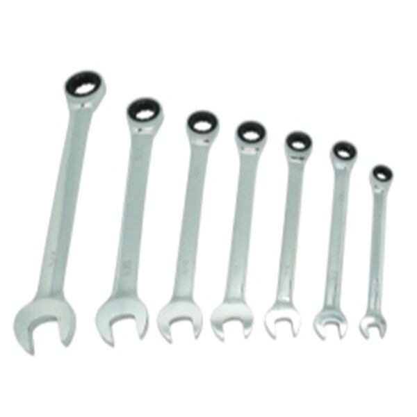 Keen Fractional Ratcheting Wrench Set, 7 Piece - KE646840