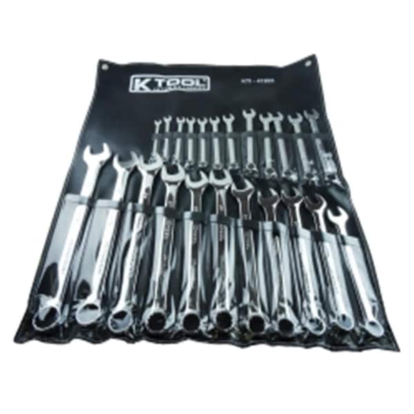 K-Tool International Pro-Series Metric Wrench Set, 23PK - KTI41803