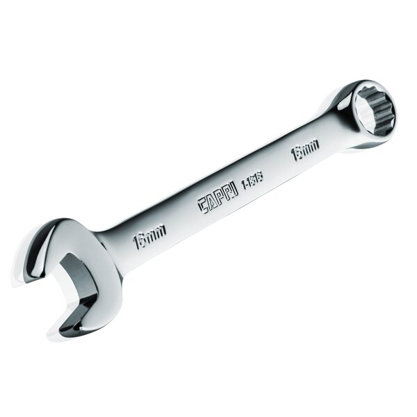 Capri Tools Combination Wrench Set, Metric, 12 pcs (8 to 22 mm), Canvas Pouch - 1-1380