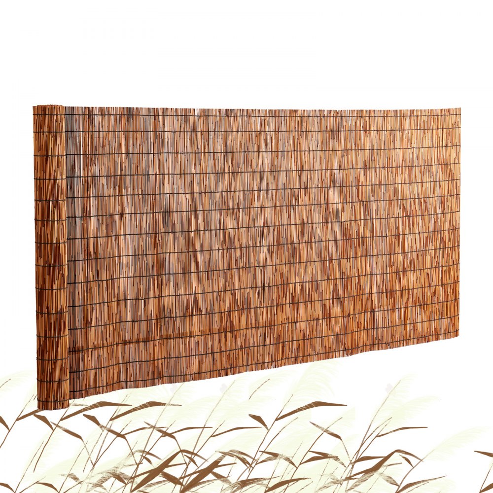 VEVOR Reed Fence Backyard Landscaping Privacy Blind Fencing Screen 16.4' x 4' - LWWL1JT164FT7S9R7V0