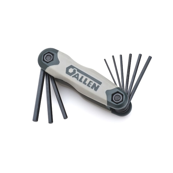Gearwrench 9 Piece Dual Material Fold-up Inch Hex Key Set - 56622G