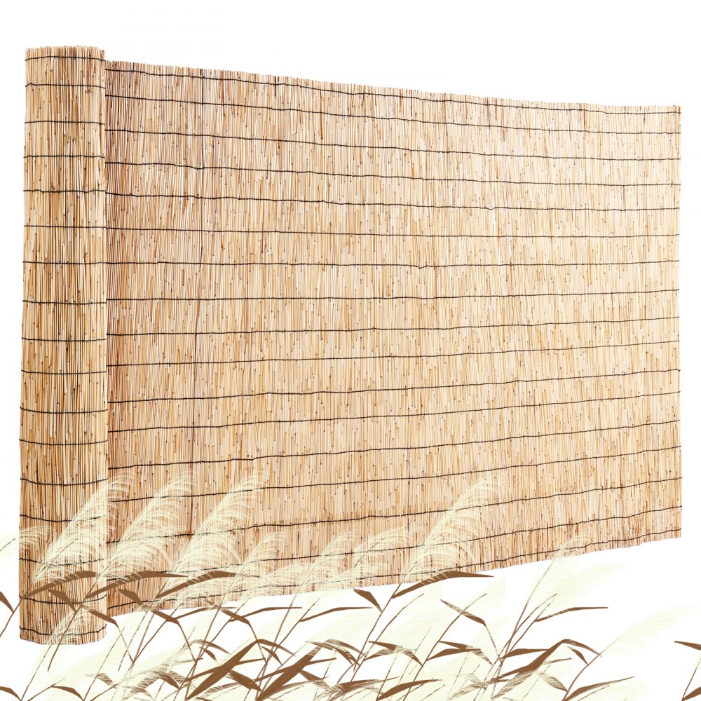 VEVOR Reed Fence Backyard Landscaping Privacy Blind Fencing Screen 16.4' x 5.5' - LWWL1JT164FT2HBIIV0